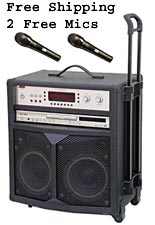 Audio 2000 AKJ7801 All in One Karaoke System
